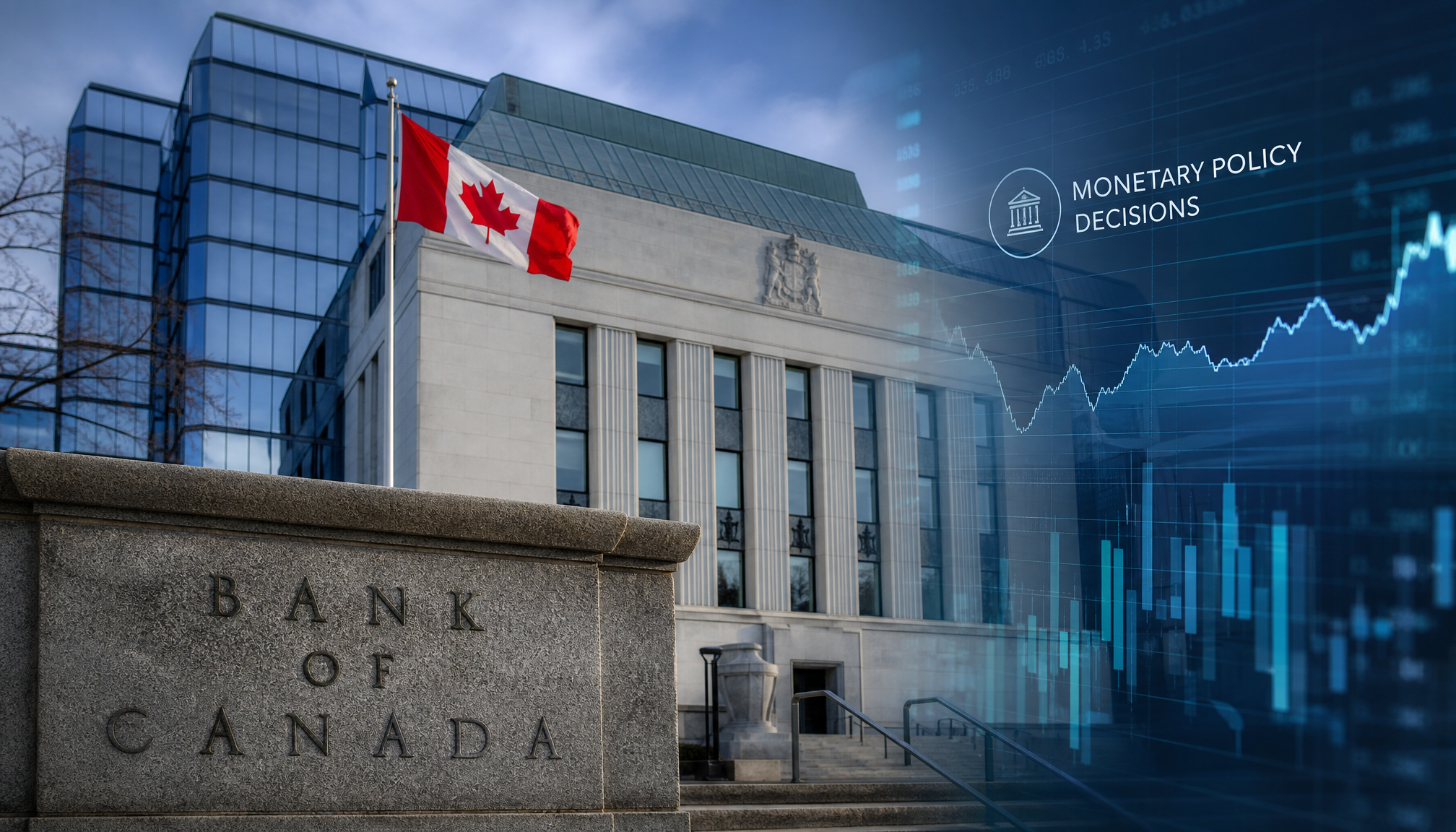 Bank of Canada Expected to Hold Policy Rate at 2.25% Amid Easing Inflation Pressures