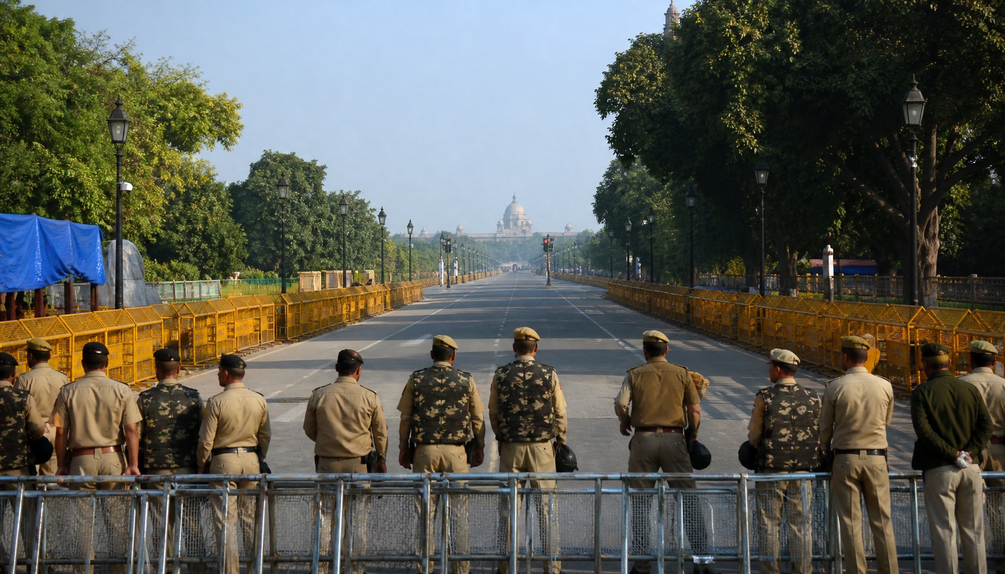 Delhi Police Detain Over 7,000 Protesters Including Former Chief Ministers Amid CJP Rally at Jantar Mantar