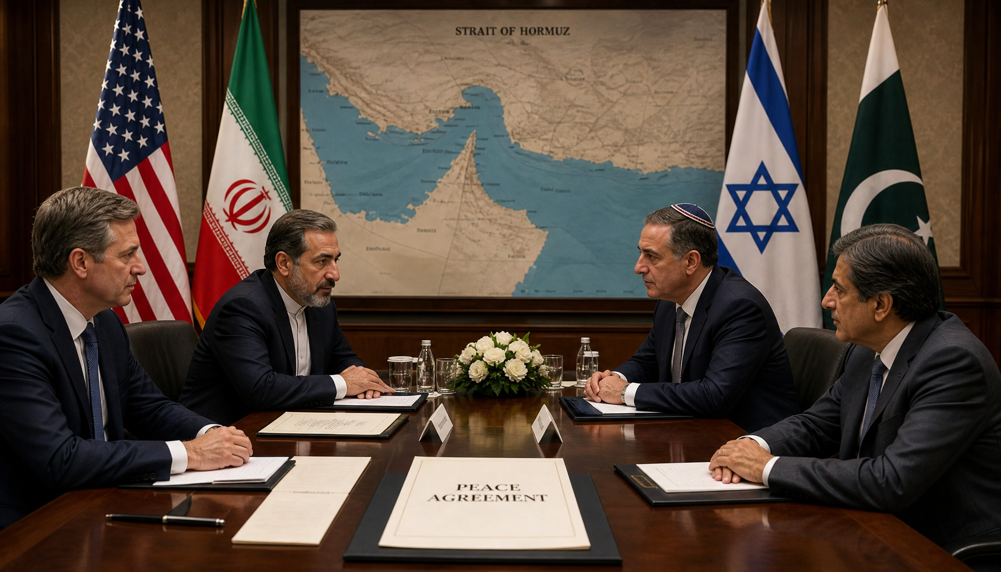 Draft Peace Agreement Circulated Amid Iran-US Tensions in the Strait of Hormuz