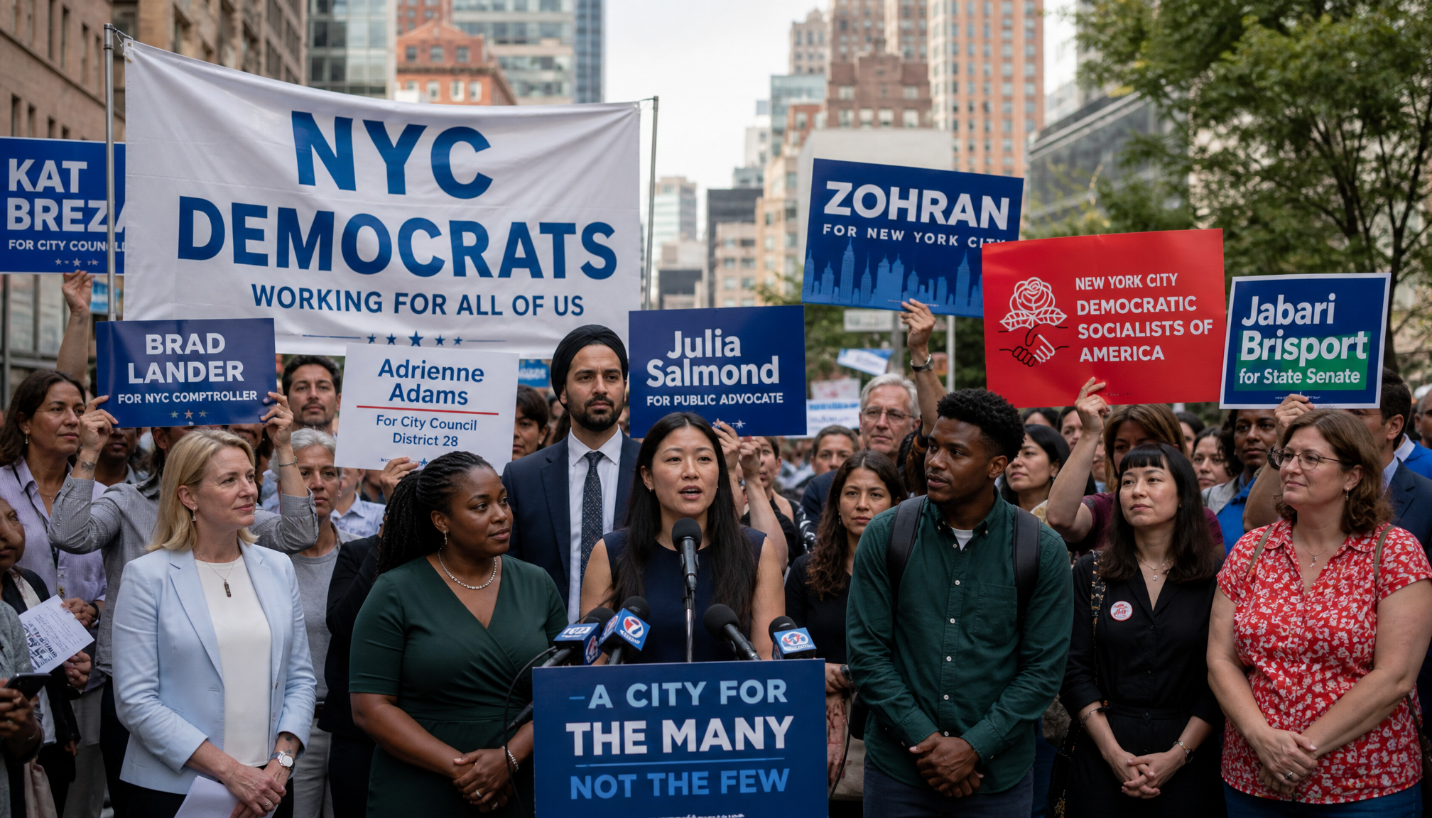 DSA-Backed Candidates Gain Ground in Democratic Primaries Across the U.S.