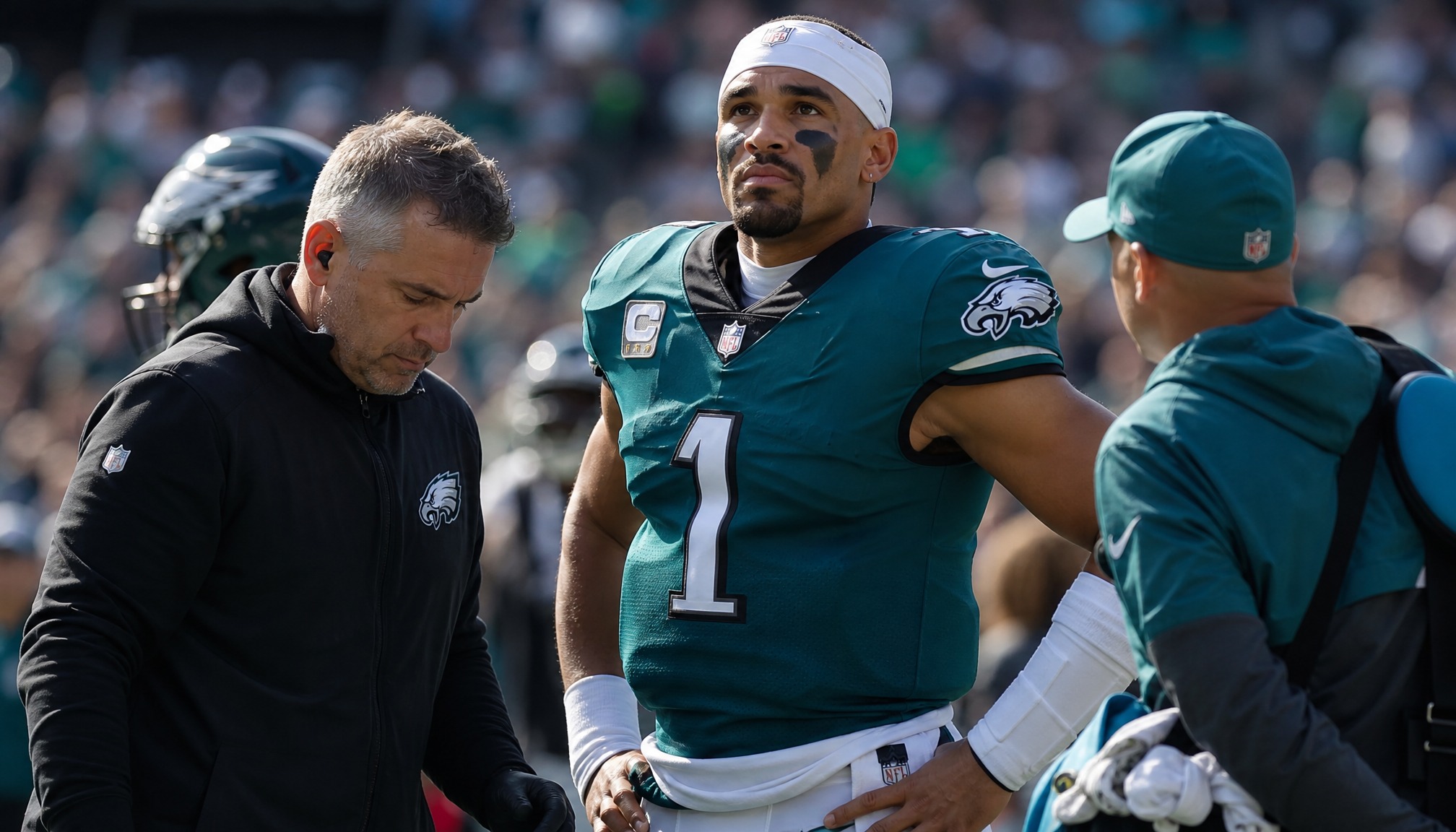 Eagles QB Jalen Hurts Placed on Injured Reserve With Blood Clot in Calf