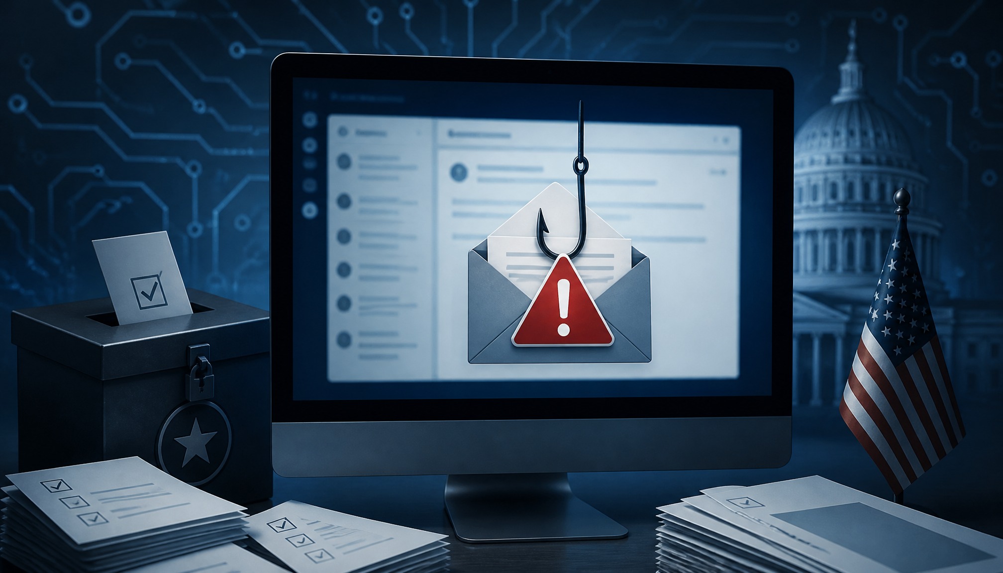 FBI and CISA Warn of AI-Enhanced Phishing Threats Ahead of US Midterm Elections