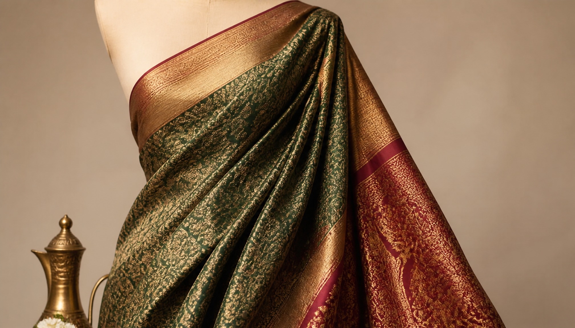 Natasha Thasan's Saree Drape Controversy Sparks Debate on Credit, Cultural Ownership, and Originality