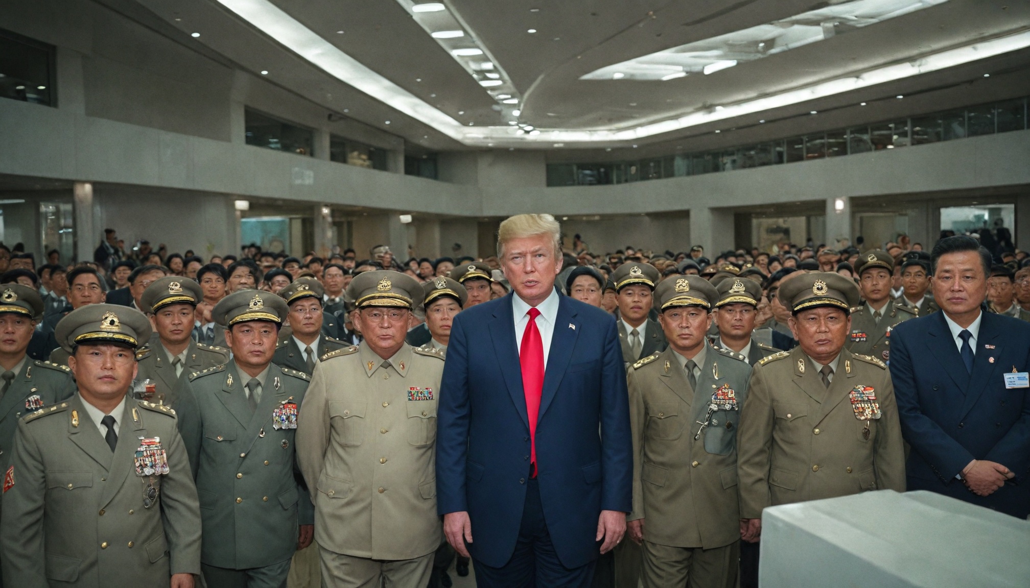 Trump heads to South Korea to face trade talks and North Korean missiles