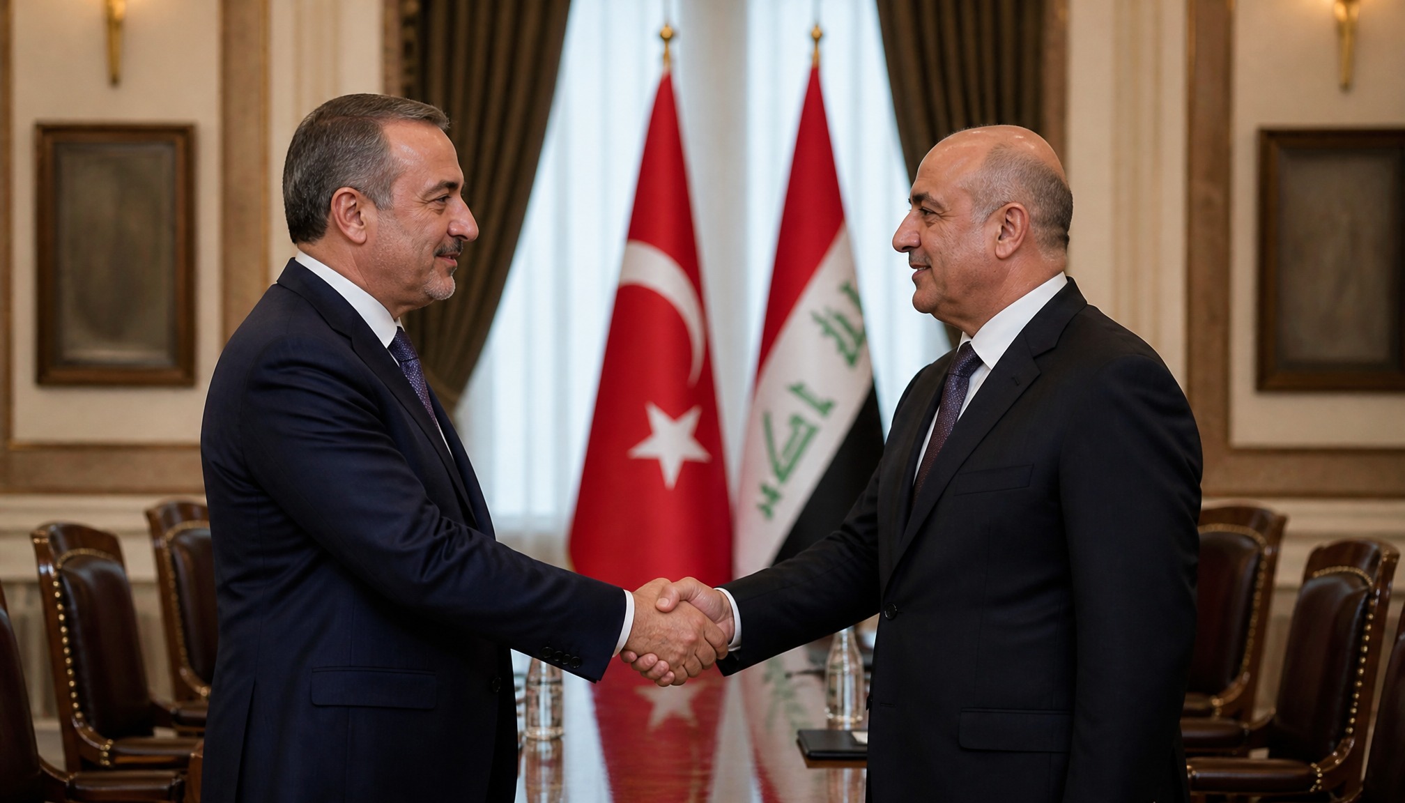 Turkish Foreign Minister Praises Iraqi Premier's Vision for Strengthening Bilateral Ties