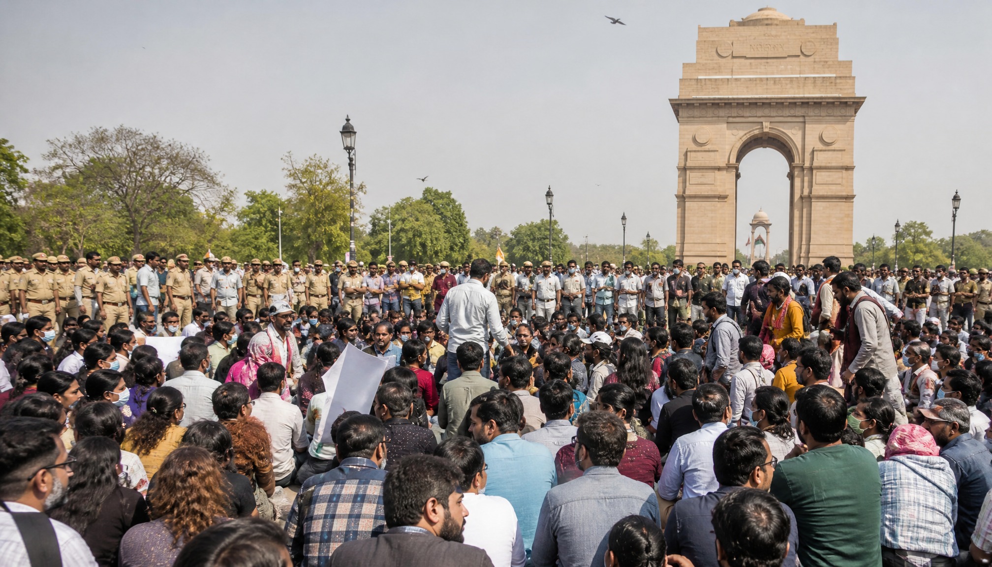 YouTuber Dhruv Rathee Released After Detention at Delhi Protest; CJP Leaders Face Preventive Arrest